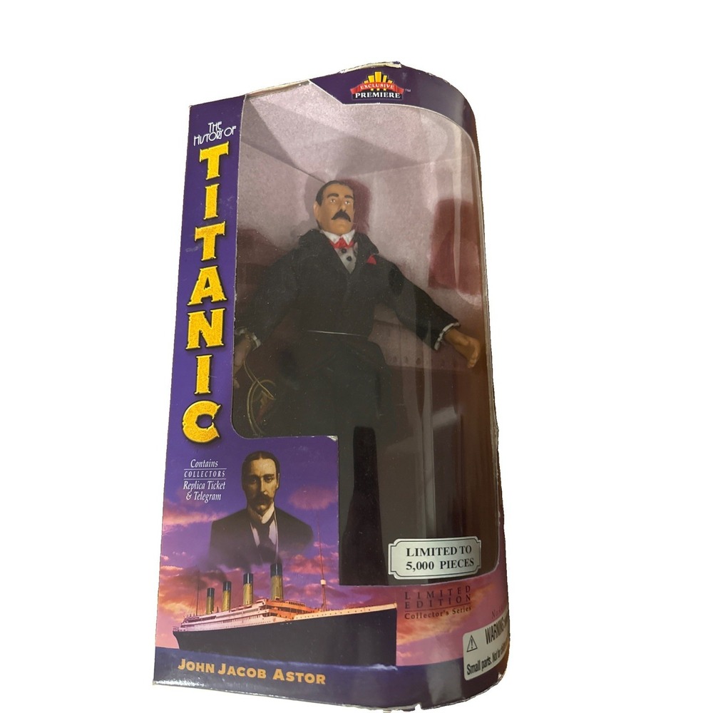 "The History of Titanic" limited edition collectible figure —  Still In Box